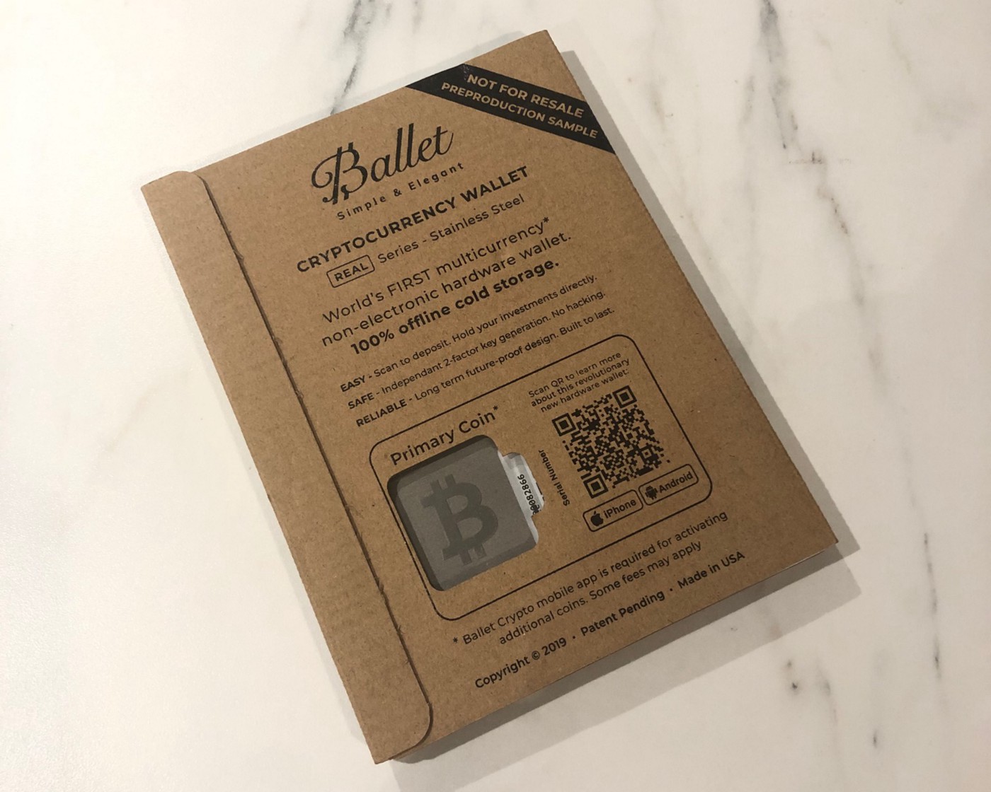 how to use ballet crypto wallet